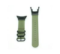 LOKLNEYK Bracelet De Rechange En Nylon For Montre, Compatible Avec For Suunto Ambit/Ambit2/Ambit3 Sport/Run/Peak(Amy Green)