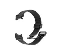 LOKLNEYK Bracelet en acier inoxydable à ajustement rapide for Galaxy Watch 6/5/5pro 40 mm 44 mm 45 mm. Milanais adapté for Samsung Galaxy Watch 6 Classic 43 mm 47 mm.(Black strap,For Galaxy 5 44mm)