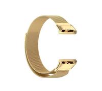LOKLNEYK Bracelet En Métal Adapté For Redmi Watch 3 Bracelet De Remplacement En Acier Inoxydable Milanais Bracelet Ceinture Adapté For Redmi Watch 3 Watch3 Strap(Gold)