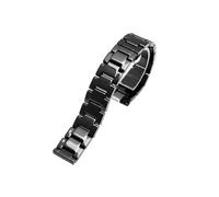 LOKLNEYK Bracelet étanche en céramique 14 15 16 17 18 19 20 21 22 mm(Black,16mm)