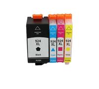 LOKLNEYK Cartouche d'encre 924 924 XL 924XL, Compatible avec imprimante Officejet 8122E 8124E 8125E 8132E 8134E 8135E(1PC Black)