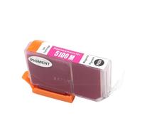 LOKLNEYK Cartouche d'encre pigmentée PFI 5100, 1 pièce, 30 pièces, Compatible avec l'imprimante Pro 310 Pro310 Pro 310(Magenta)