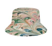 LOKLNEYK Chapeau bob, pêche et tourbillons blancs pour homme et femme, casquette de pêche de plage
