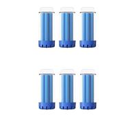 LOKLNEYK Compatible for Ecovacs, Compatible for DEEBOT, N30PRO/N30 Pro OMNI/N30OMNI Détergent De Remplacement Solide DSC060002 N30 Omni Robot Aspirateur Solide Nettoyeur De Sol Bleu(6pcs)