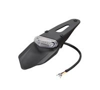 LOKLNEYK Compatible For Polisport, Feu Arrière LED For Moto, Arrêt De Garde-boue Arrière, Enduro Dirt Bike, Feu Arrière MX Trail(White)