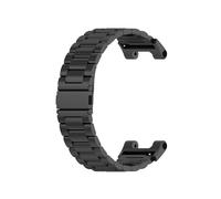 LOKLNEYK Convient For Amazfit T-Rex Pro/T-Rex 2 Bracelet De Montre Bracelet De Montre En Acier Inoxydable For Amazfit T-Rex 2 Bracelet Correa Bracelet En Métal(Metal black,For Amazfit T-Rex)