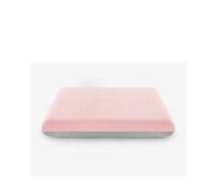 LOKLNEYK Coussin de Chaise en Latex Naturel Respirant pour canapé siège Bureau Voiture Coussin Siège Voiture(Velvet-Pink,40x40x6cm)