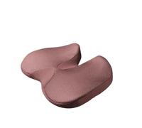 LOKLNEYK Coussin De Siège Confortable en Mousse À Mémoire Forme pour Chaise Voiture Soulagement La Douleur du Coccyx Oreiller Sciatique pour S'asseoir Coussin Siège Voiture(As pictureC)