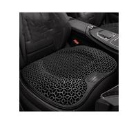 LOKLNEYK Coussin Siège Voiture en Gel D'été Rafraîchissant Nid d'abeille 3D Soie Glacée Fraîche pour La Maison Coussin Siège Voiture(Black)
