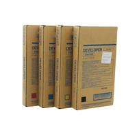 LOKLNEYK Ensemble de Poudre de développement DV610, 4 pièces, Compatible avec C5500 C6500 C5501 C6501 C6000 C7000