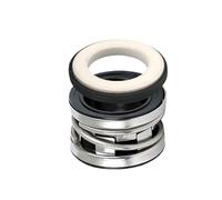 LOKLNEYK Joints de Pompe, Pompe à Eau 210/2100-40/45/50/53/55/60 en céramique-Carbone-NBR, Ressort hélicoïdal Simple, Face d'extrémité, Soufflet déséquilibré, Joint mécanique d'arbre(1Piece 2100 60)