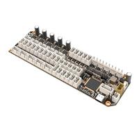 LOKLNEYK Kit de Carte mère X5 basé sur STM32F407VET6 avec TMC2209 et Support d'alimentation à 5 canaux, Compatible avec QuattroBox, for Accessoires d'imprimante 3D