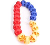 LOKLNEYK Kit de Corde sécurité et Flotteur Professionnel, séparateur couloirs Piscine for piscines, plages Parcs Aquatiques, clôture Flottante(12cm,24/78.74FT)