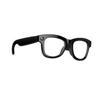 LOKLNEYK Lunettes de caméra HD 500 W anti-tremblement, traduction IA, appels, casque Bluetooth, lunettes, enregistrement vidéo, prise photos, verre transparent