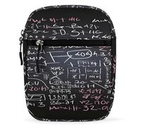 LOKLNEYK Petit sac à bandoulière pour homme et femme, formule mathématique, sac à bandoulière tendance, sac à bandoulière pour voyage, course à pied avec sangle réglable