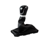 LOKLNEYK Pommeau Levier Vitesse Pour Ford Focus 3 MK3 1.6 2012-2016 5 Vitesses MT Noir Pommeau Levier Vitesse Kit Cache-poussière Vitesses Poignée