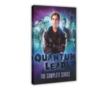 LOKLNEYK Poster du film Quantum Leap sur toile - Décoration pour chambre à coucher, bureau, chambre - Cadeau - 20 x 30 cm