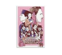 LOKLNEYK Poster mural moderne The Grand Budapest Hotel - Impression minimaliste pour salon, chambre à coucher et bureau - Une décoration simple mais frappante pour les maisons modernes - 30 x 45 cm