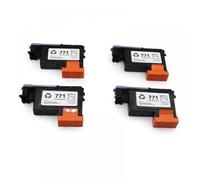 LOKLNEYK Tête d'impression CE017A CE018A CE019A CE020A Compatible avec Designjet Z6200 Z6600 Z6800(Magenta-Yellow)