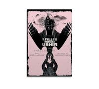 LOKLNEYK The Fall of The House of Usher Poster d'art mural moderne - Impression minimaliste pour salon, chambre à coucher et bureau - Une décoration simple mais frappante pour les maisons modernes