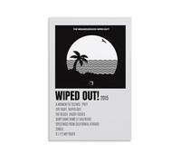 LOKLNEYK The Neighbourhood Wiped Out Poster d'art mural moderne - Impression minimaliste pour salon, chambre à coucher et bureau - Une décoration simple mais frappante pour les maisons modernes - 30 x