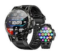 LOKMAT 4G SIM-Karten-Smartwatch, écran AMOLED de 1,508 pouces, 3 Go + 32 Go, smartwatch pour hommes et femmes avec caméra tournante, WiFi, GPS, Android 8.1, montre Fitness Activity Tracker
