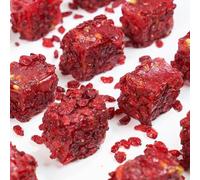 Lokum - Grenade à revêtement raisin Zereshk Pistachio Turkish Delight - 500Gr - Gift Cardboard Box