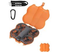 Lokyoyo Coque Neo 2, étui de transport papillon compatible avec DJI Neo 2, étui de protection avec boucle de randonnée pour accessoires de drone Neo 2, Orange 1, Étui de transport robuste et portable