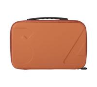 Lokyoyo Étui combiné portable pour DJI Osmo Action 5 Pro/4/3 Accessoires d'appareil photo PU Coque rigide Sac de voyage Compatible avec DJI Osmo Action 5 Pro, Action 4/3, Grand étui orange, Étui de
