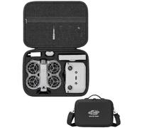 Lokyoyo Étui de transport compatible avec DJI Neo 2 Fly More Combo et télécommande RC-N3, sac de protection portable en polyuréthane pour accessoires de drone Neo 2, Noir , Étui de transport robuste