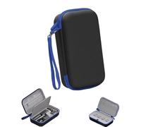 Lokyoyo Étui de transport compatible avec DJI Osmo Pocket 4/Pocket 3, sac de rangement en cuir synthétique avec dragonne et 4 emplacements de rangement pour filtres d'objectif pour Pocket 4