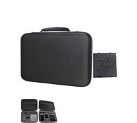 Lokyoyo Étui de transport portable pour DJI Osmo 360 Adventure Combo, étui de rangement étanche pour appareil photo DJI Osmo 360, perche à selfie, 3 batteries et autres accessoires, Noir , Mallette de