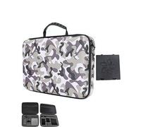 Lokyoyo Étui de transport portable pour DJI Osmo 360 Adventure Combo, étui de rangement étanche pour appareil photo DJI Osmo 360, perche à selfie, 3 batteries et autres accessoires, gris, Mallette de