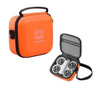 Lokyoyo Étui de transport pour DJI NEO, mini étui de voyage rigide, sac de rangement avec bandoulière réglable, étui de protection pour drone NEO, Orange, Boîtier de carrosserie