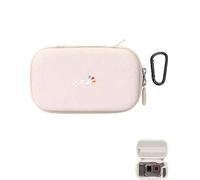 Lokyoyo Étui de transport pour Insta 360 Ace Pro/Ace Pro 2 Xplorer Grip, sac de voyage pour appareil photo, poignée, adaptateur à libération rapide et autres accessoires d'appareil photo, beige, Étui