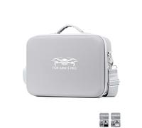 Lokyoyo Étui de transport rigide pour DJI Mini 5 Pro Fly More Combo (Plus) - Cuir PU étanche, sac de rangement portable pour télécommande RC 2/RC-N3 et accessoires de drone, gris, Étui de transport de