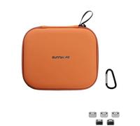 Lokyoyo Étui pour télécommande DJI RC2/RC1/RC-N3/2/1, sac de rangement portable de qualité supérieure pour DJI FLIP/Air 3S/Neo accessoires, étui de rangement portable pour télécommande DJI, Orange,