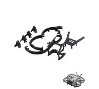 Lokyoyo Kit Anti-Collision Ultra-Léger Imprimé en 3D Compatible avec DJI Neo 2 - Ensemble de Protection Complet pour Cardan (Option 2: Noir)