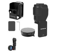 Lokyoyo Kit de prise de vue 3 en 1 pour voiture compatible avec DJI Osmo Pocket 4, support magnétique + base ventouse + protecteur d'écran pour vlogging et enregistrement de tableau de bord (noir)