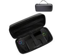 Lokyoyo Sac de transport en cuir synthétique pour Asus ROG Xbox Ally/Ally X 2025 - Imperméable avec poche en maille et support intégré pour console + accessoires, Boîtier uniquement, Coque rigide pour