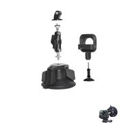 Lokyoyo Support de fixation à ventouse pour Insta.360 Go Ultra, avec rotule rotative à 360° et cadre adaptateur, support pour caméra embarquée