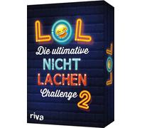 LOL - Die ultimative Nicht-lachen-Challenge 2: Mit neuen Witzen, Flachwitzen und Scherzfragen. Teil 2 des Bestseller-Spiels. Ab 8 Jahren. Das perfekte Partyspiel