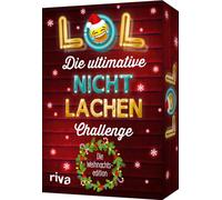 LOL - Die ultimative Nicht-lachen-Challenge - Die Weihnachtsedition: Mit den besten Witzen, Flachwitzen, Scherzfragen. Tolles Partyspiel zu Nikolaus, im Adventskalender. Ab 8 Jahren