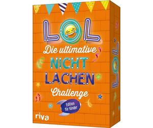 LOL - Die ultimative Nicht-lachen-Challenge - Edition für Kinder: Mit den besten Witzen, Flachwitzen, Scherzfragen. Ab 6 Jahren. Partyspiel für Kindergeburtstage