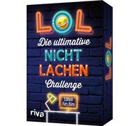 LOL - Die ultimative Nicht-lachen-Challenge - Edition fürs Büro: Mit den besten Witzen, Flachwitzen, Scherzfragen. Partyspiel mit Trinkspielvariante. Tolles Geschenk für Kollegen