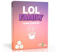 LOL FAMILY - Jeu de cartes amusant à partir de 8 à 10 ans | Cadeaux pour filles et garçons | Jeu de famille | Jeu de LOL | Jeu de société | Jeu de voyage | Jeu de voyage | Cadeau d'anniversaire
