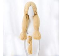 LOL peau de Solaka Festival de glace et de neige 120 cm de long cheveux synthétiques droits Blond jaune jeu Cosplay perruque Soraka