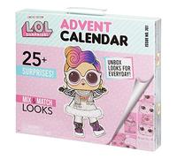 LOL Surprise Advent Calendar 2022 avec Poupée en Édition Limitée et 24 Surprises - Costume Makeover - Mixez et Associez les Tenues - Excellente Idée de Cadeau pour les Filles de 4 Ans et Plus