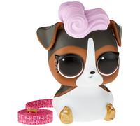 LOL Surprise Big Pet DJ K.9. avec 15 surprises, dont des lunettes porter et partager, un collier, 2 accessoires pour b b s animaux, un sac