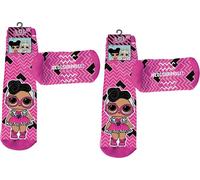LOL Surprise Chaussettes antidérapantes Lot de 2 Chaussettes confortables et cool pour enfants 27/30